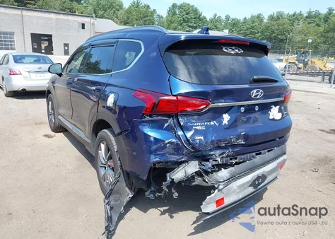 2019 Hyundai Santa Fe Sel Plus from USA, damaged, VIN 5NMS3CAD9KH072482